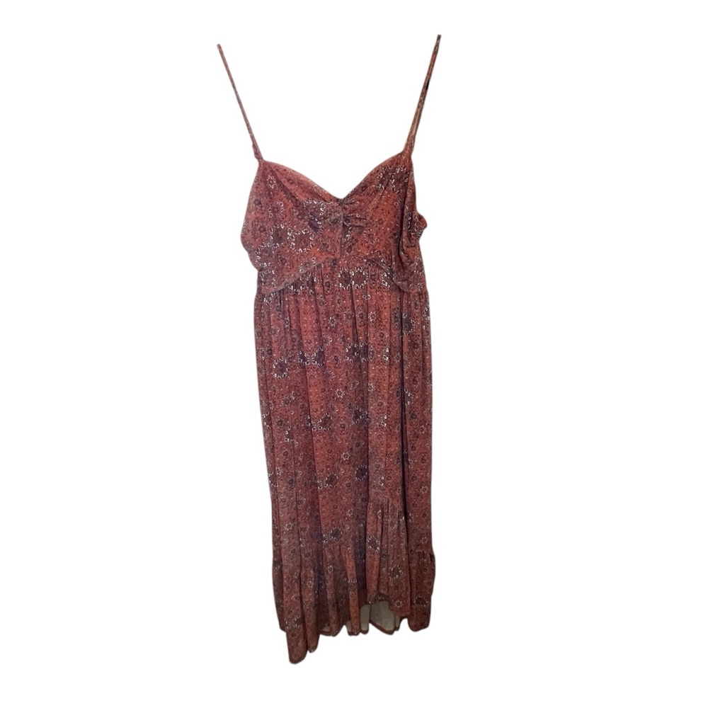 Maurices Medallion Mesh Front Knot Midi Dress - XL, NWT